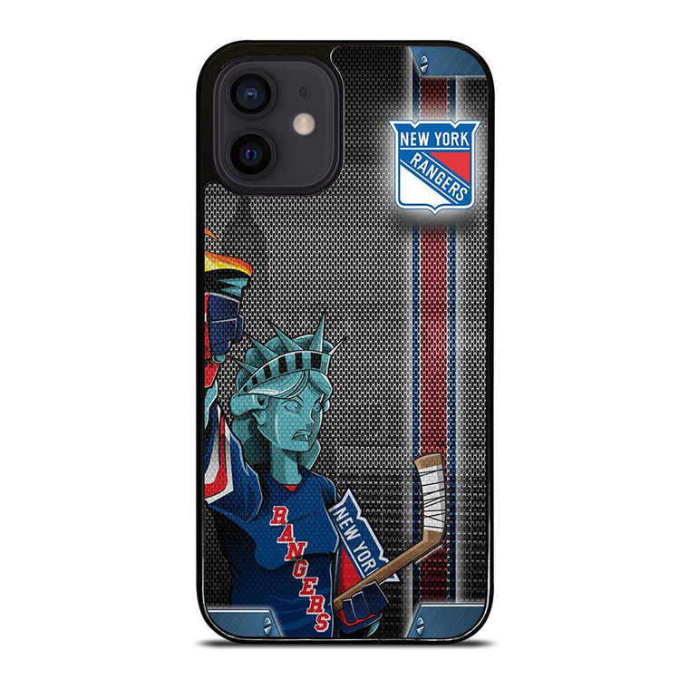 NEW YORK RANGERS NHL LIBERTY STATUE iPhone 12 Mini Case Cover