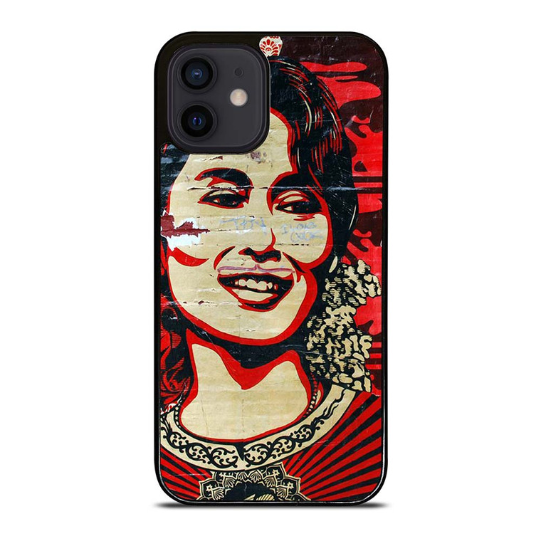 OBEY AUNG SAN SUU KYI iPhone 12 Mini Case Cover