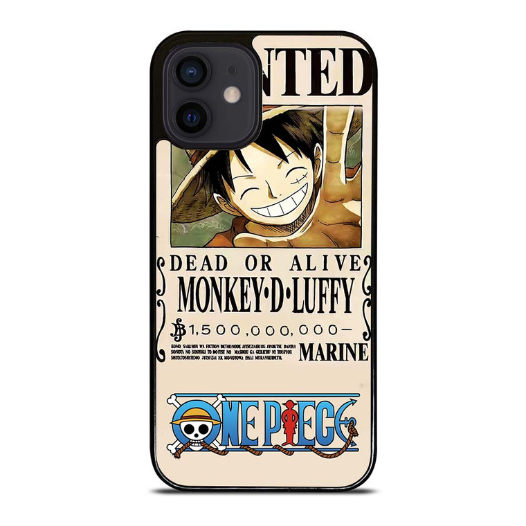 ONE PIECE LUFFY WANTED iPhone 12 Mini Case Cover