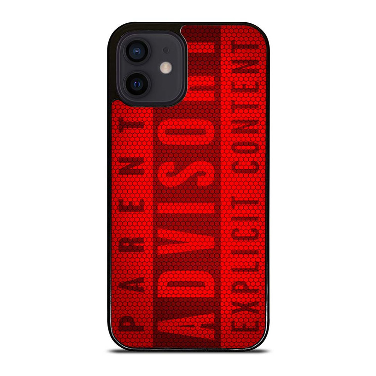 PARENTAL ADVISORY EXPLICIT CONTENT CARBON iPhone 12 Mini Case Cover
