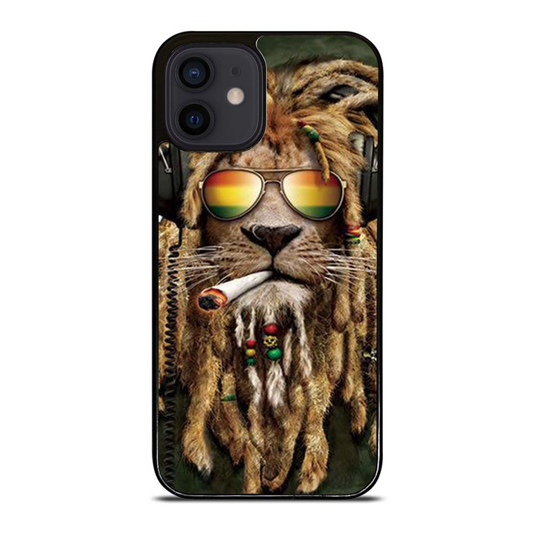 RASTA LION REGGAE BOB iPhone 12 Mini Case Cover