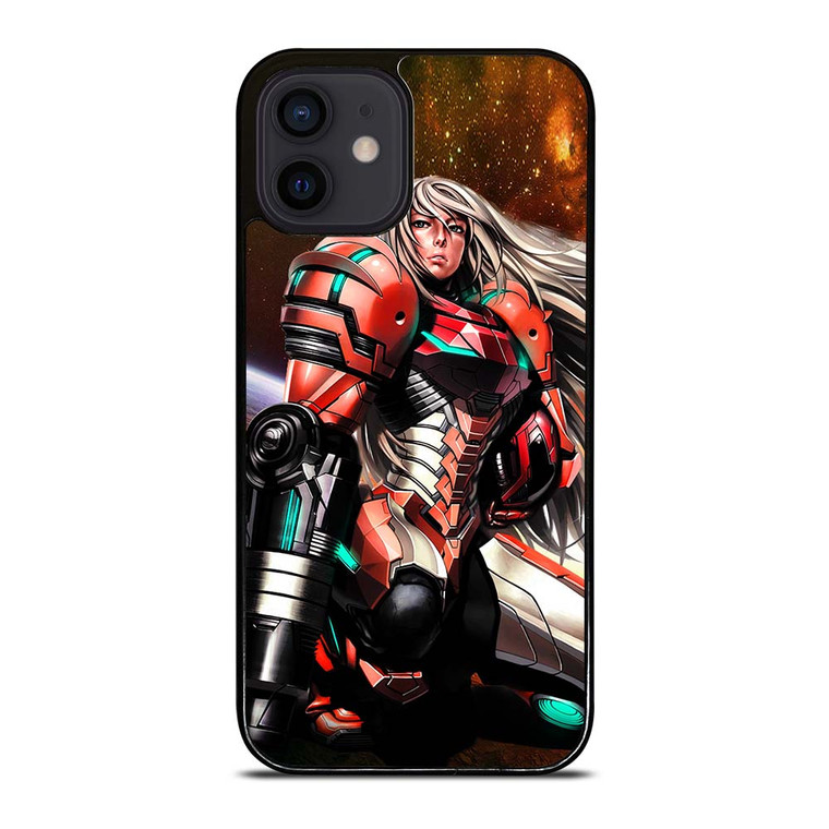 SAMUS ARAN METROID-Recovered iPhone 12 Mini Case Cover