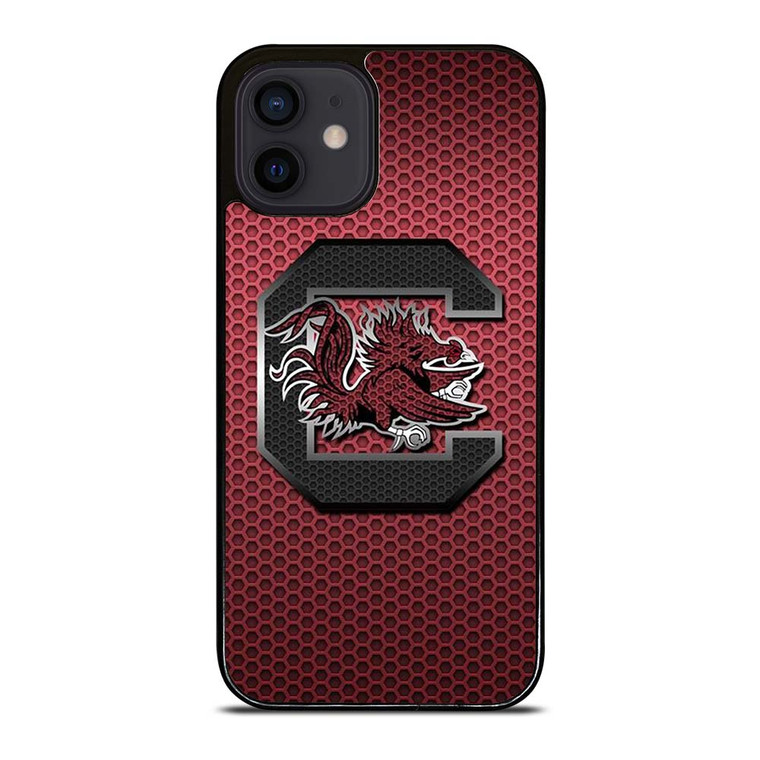SOUTH CAROLINA GAMECOCKS UNIVERSITY FOOTBALL LOGO iPhone 12 Mini Case Cover