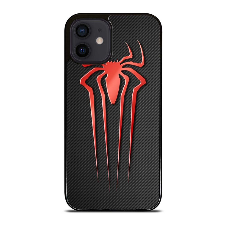 SPIDERMAN CARBON LOGO iPhone 12 Mini Case Cover