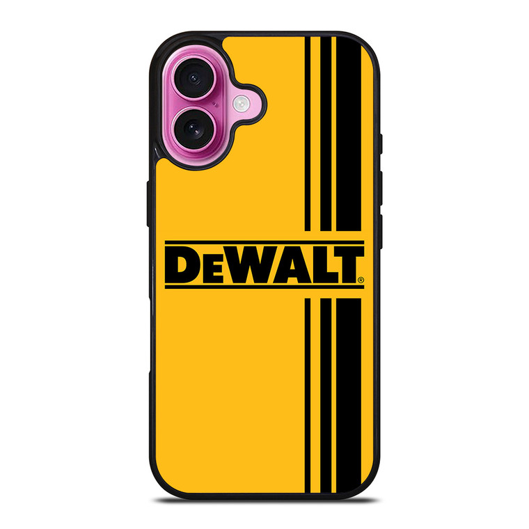 DEWALT LOGO STRIPE iPhone 16 Plus Case Cover