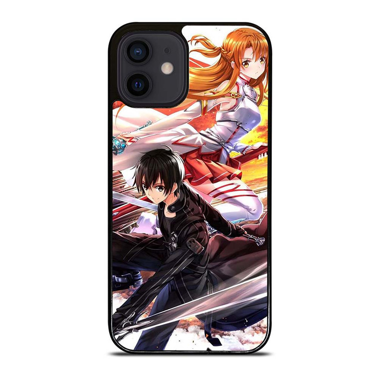 SWORD ART ONLINE SAO KIRITO AND ASUNA iPhone 12 Mini Case Cover
