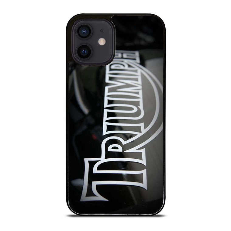 TRIUMPH MOTORCYCLE EMBLEM iPhone 12 Mini Case Cover