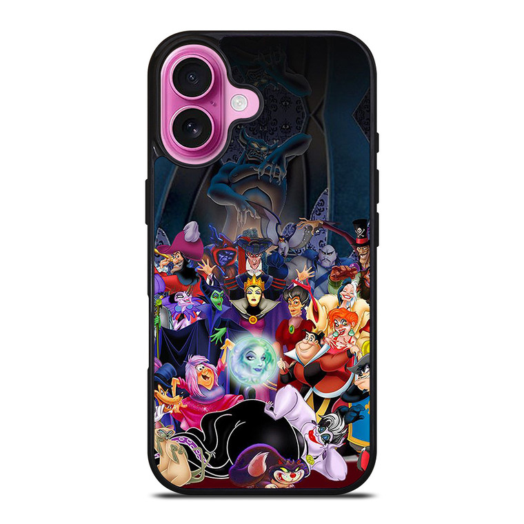DISNEY PRINCESS VILLAINS iPhone 16 Plus Case Cover