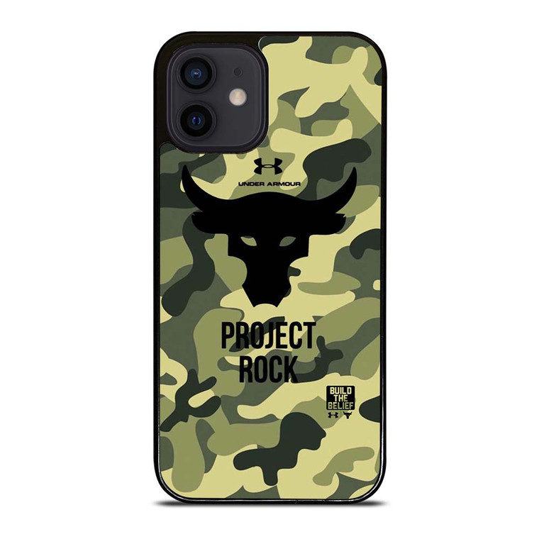 UNDER ARMOUR LOGO PROJECT ROCK CAMO iPhone 12 Mini Case Cover