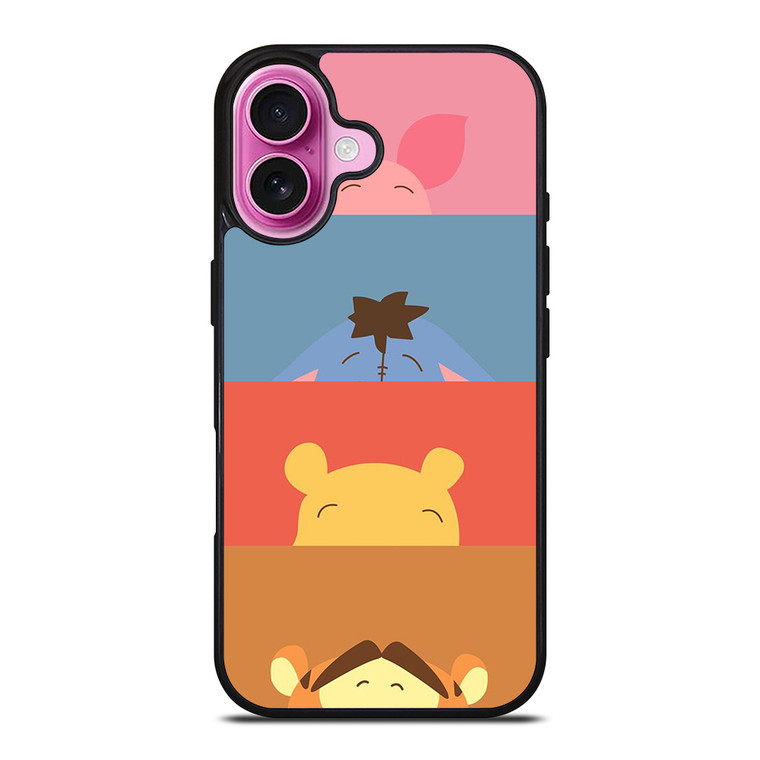 DISNEY WINNIE THE POOH AND FRIENDS iPhone 16 Plus Case Cover DISNEY WINNIE THE POOH AND FRIENDS iPhone 16 Plus Case Cover