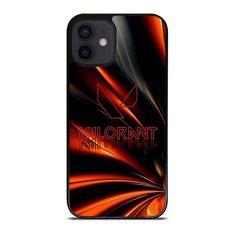 VALORANT RIOT GAMES LOGO LIQUID iPhone 12 Mini Case Cover
