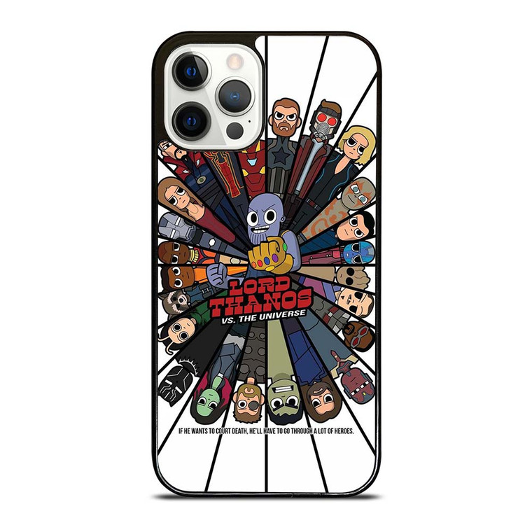 AVENGERS INFINITY WARS VS THANOS iPhone 12 Pro Case Cover