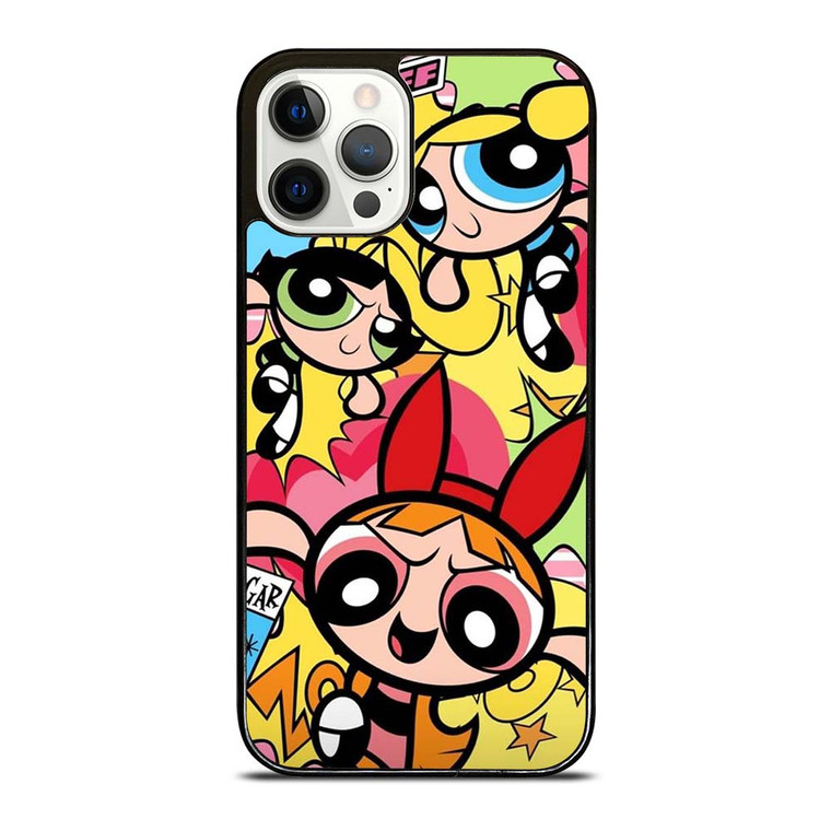CARTOON NETWORK POWERPUFF GIRLS iPhone 12 Pro Case Cover