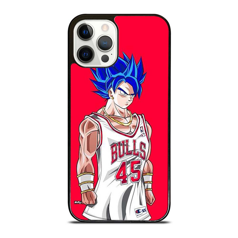 GOKU CHICAGO BULLS DRAGON BALL iPhone 12 Pro Case Cover