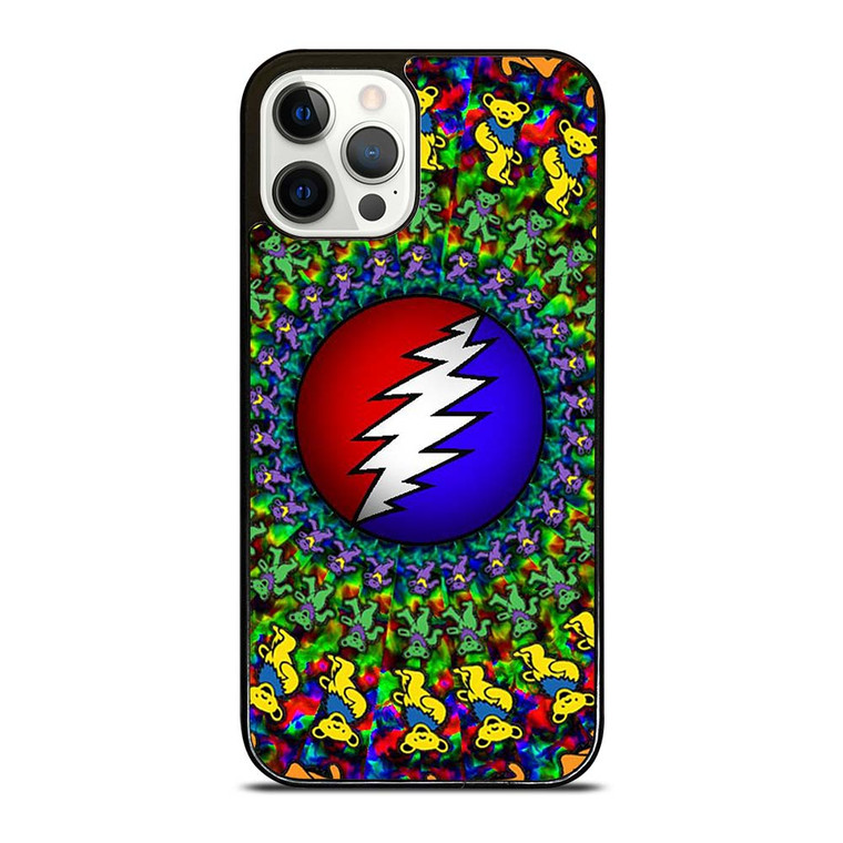 GRATEFUL DEAD DANCING BEARS LOGO iPhone 12 Pro Case Cover