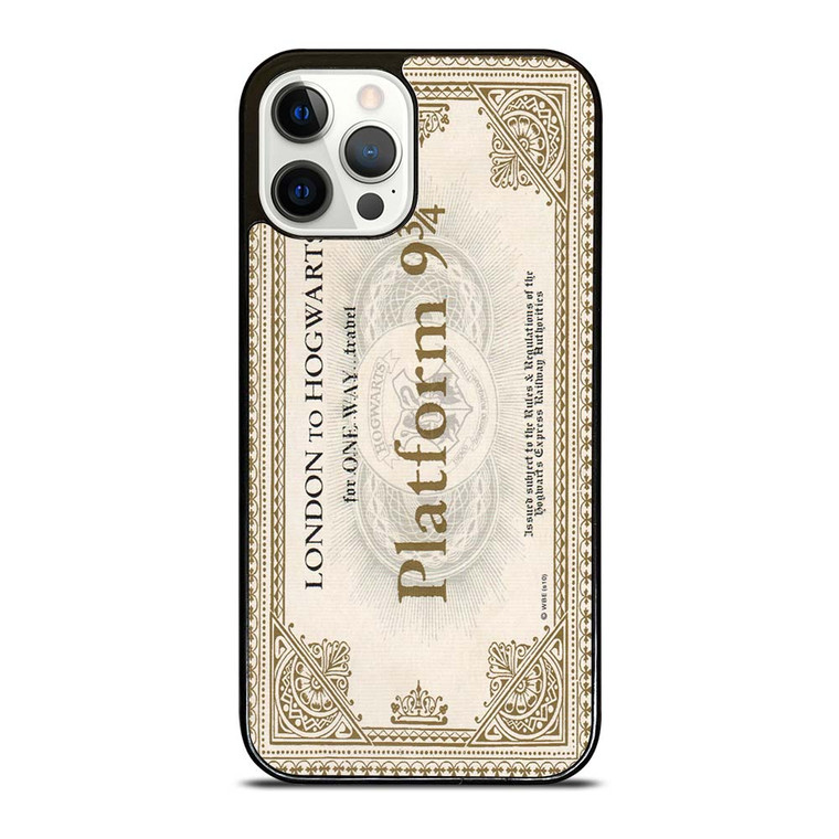 HARRY POTTER TICKET iPhone 12 Pro Case Cover