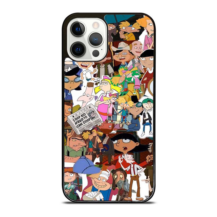 HEY ARNOLD COLLAGE iPhone 12 Pro Case Cover