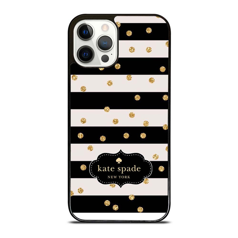 KATE SPADE NEW YORK STRIP POLKADOTS iPhone 12 Pro Case Cover