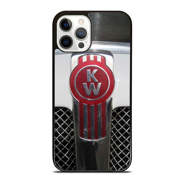 KENWORTH TRUCK LOGO GRAY iPhone 12 Pro Case Cover