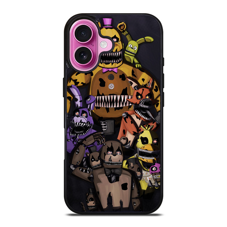 FIVE NIGHTS AT FREDDY'S ART iPhone 16 Plus Case Cover