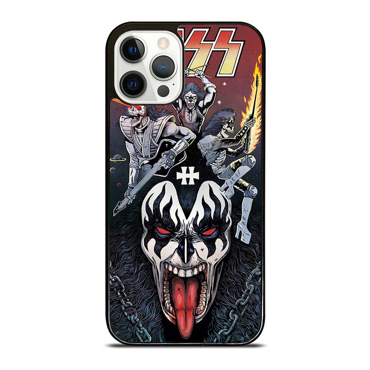 KISS BAND SKULL iPhone 12 Pro Case Cover