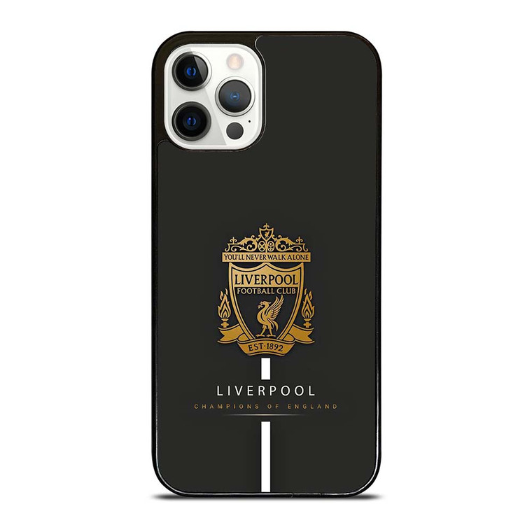 LIVERPOOL FC CHAMPIONS OF ENGLAND iPhone 12 Pro Case Cover