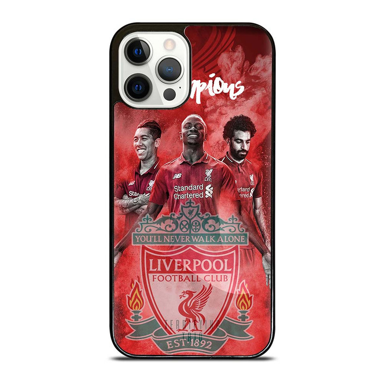LIVERPOOL FC TRIO FIRMINO MANE SALAH iPhone 12 Pro Case Cover