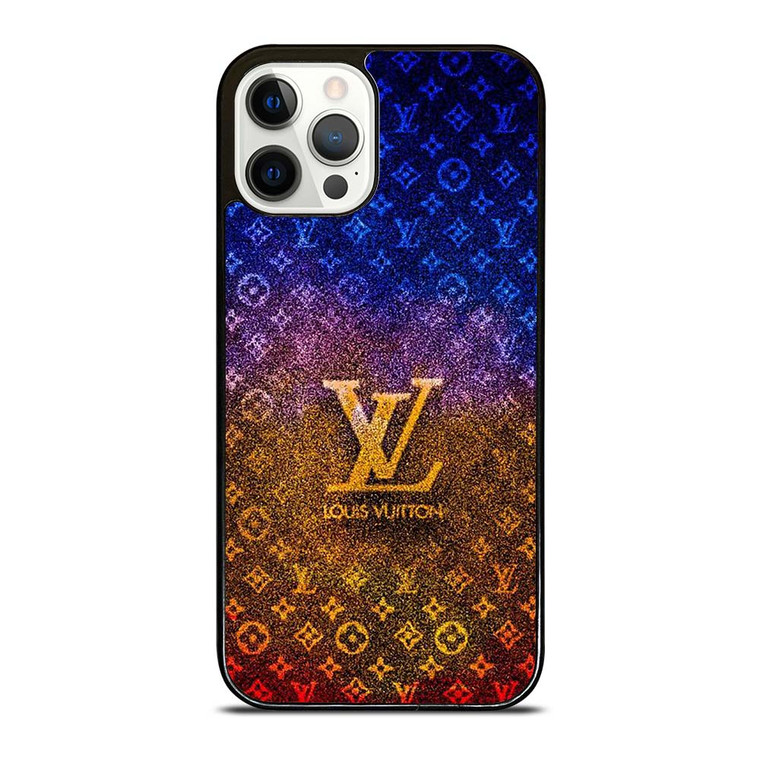 LOUIS VUITTON LV LOGO SPARKLE ICON PATTERN iPhone 12 Pro Case Cover
