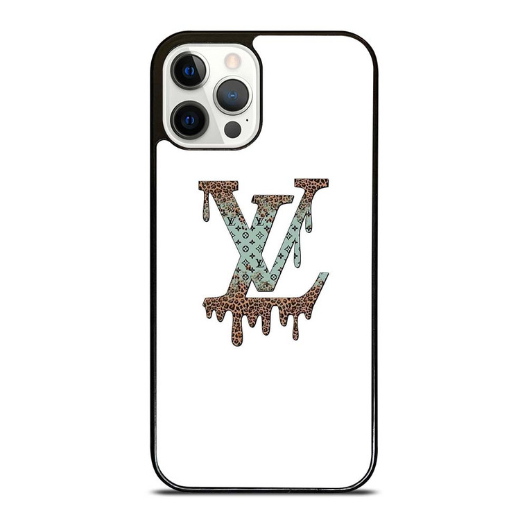 LOUIS VUITTON LV MELTING LOGO PATTERN iPhone 12 Pro Case Cover