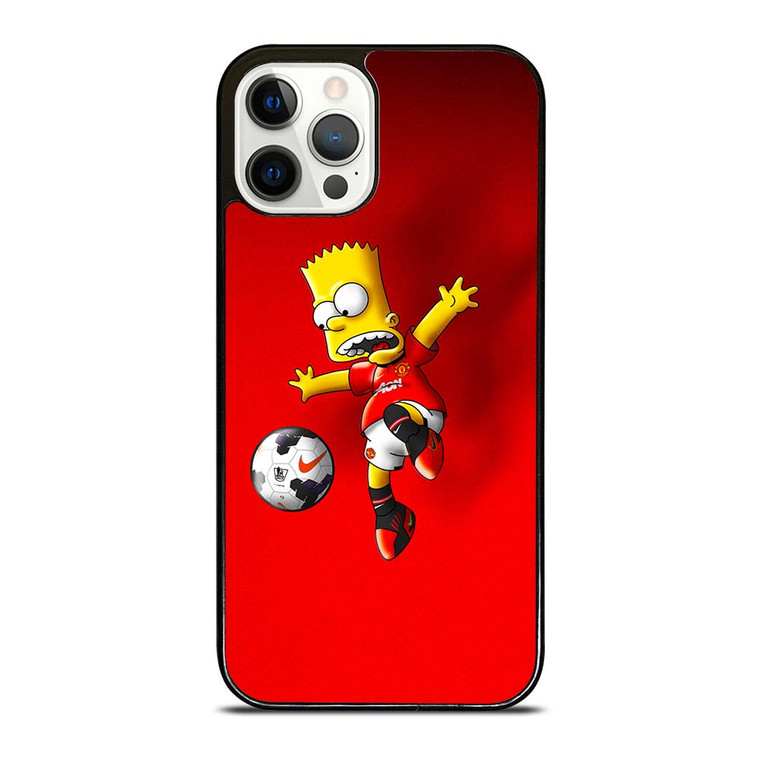 MANCHESTER UNITED BART SIMPSON iPhone 12 Pro Case Cover