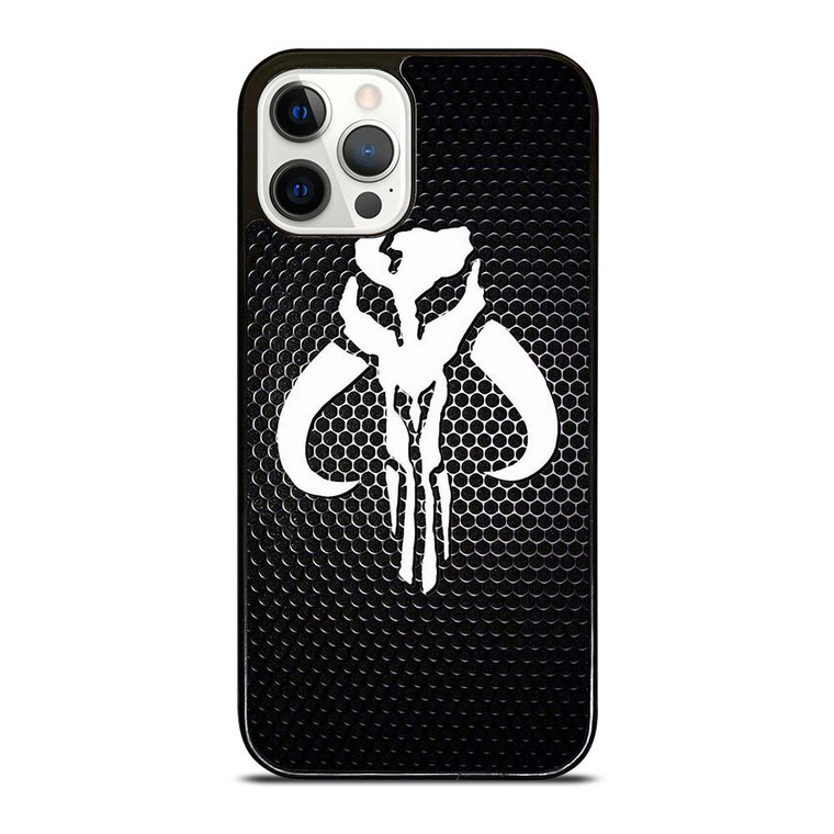 MANDALORIAN METAL CARBON LOGO iPhone 12 Pro Case Cover