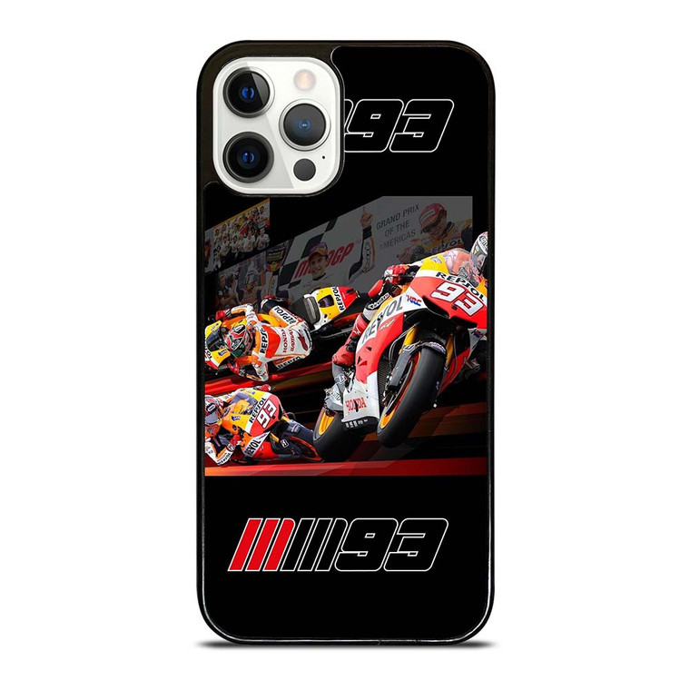 MARC MARQUEZ 93 MOTO GP iPhone 12 Pro Case Cover