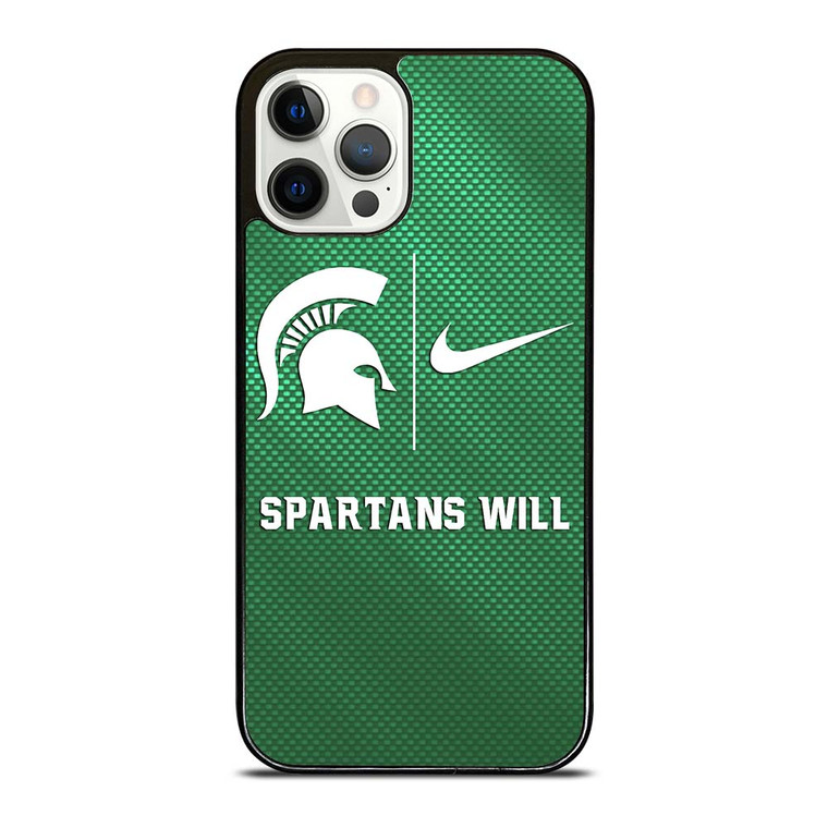 MICHIGAN STATE SPARTANS NIKE iPhone 12 Pro Case Cover