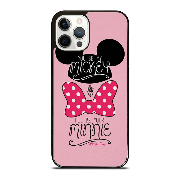 MICKEY MINNIE MOUSE DISNEY QUOTE iPhone 12 Pro Case Cover