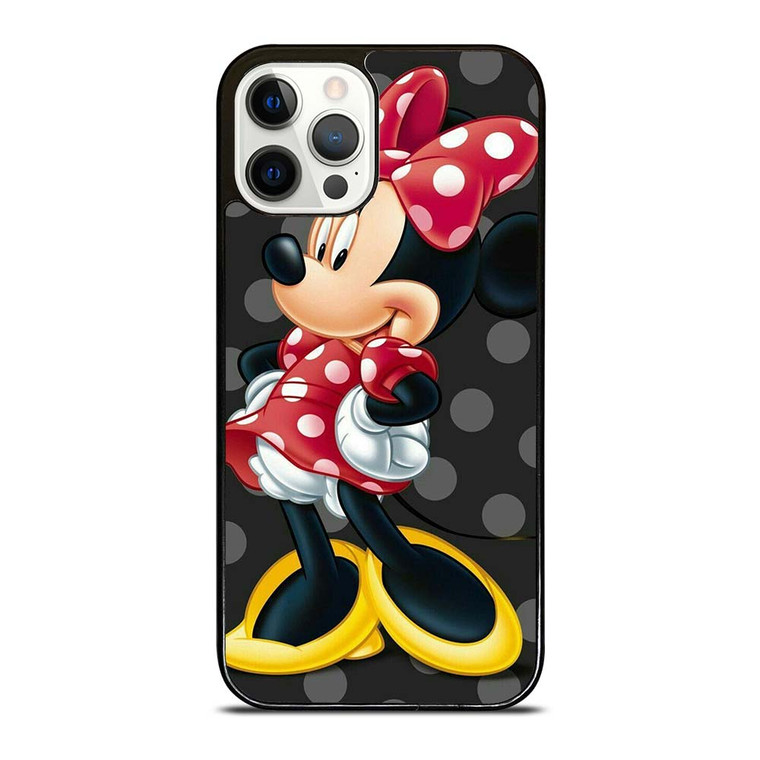 MINNIE MOUSE CUTE POLKADOT iPhone 12 Pro Case Cover