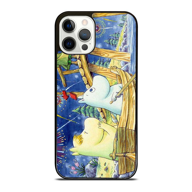 MOOMIN CARTOON LOVE iPhone 12 Pro Case Cover