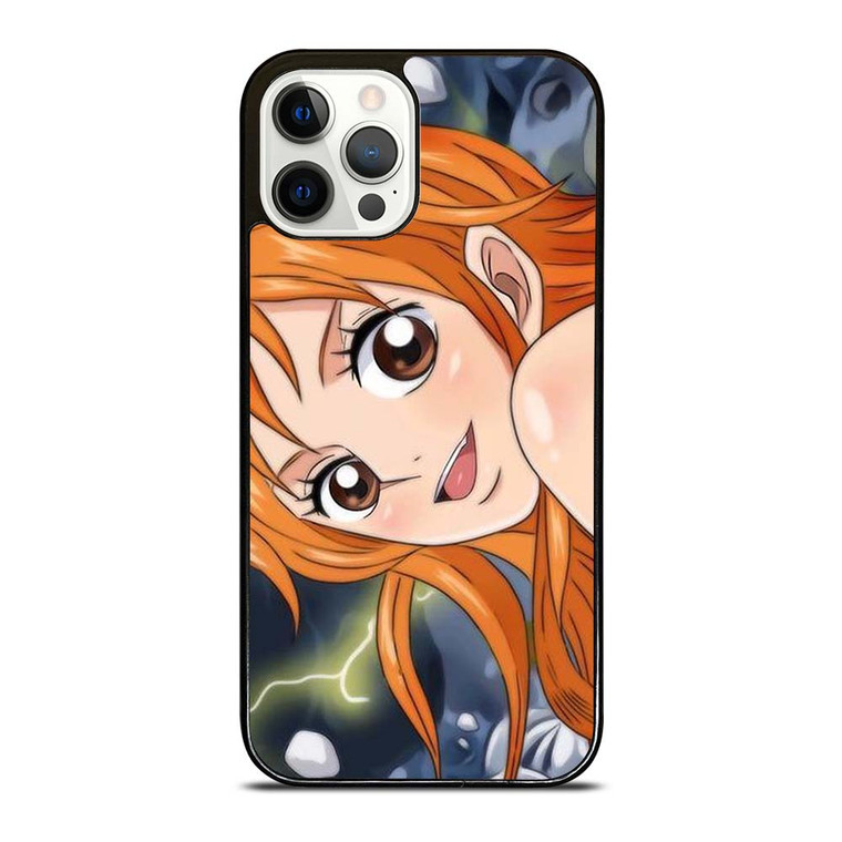 NAMI FACE ONE PIECE ANIME iPhone 12 Pro Case Cover
