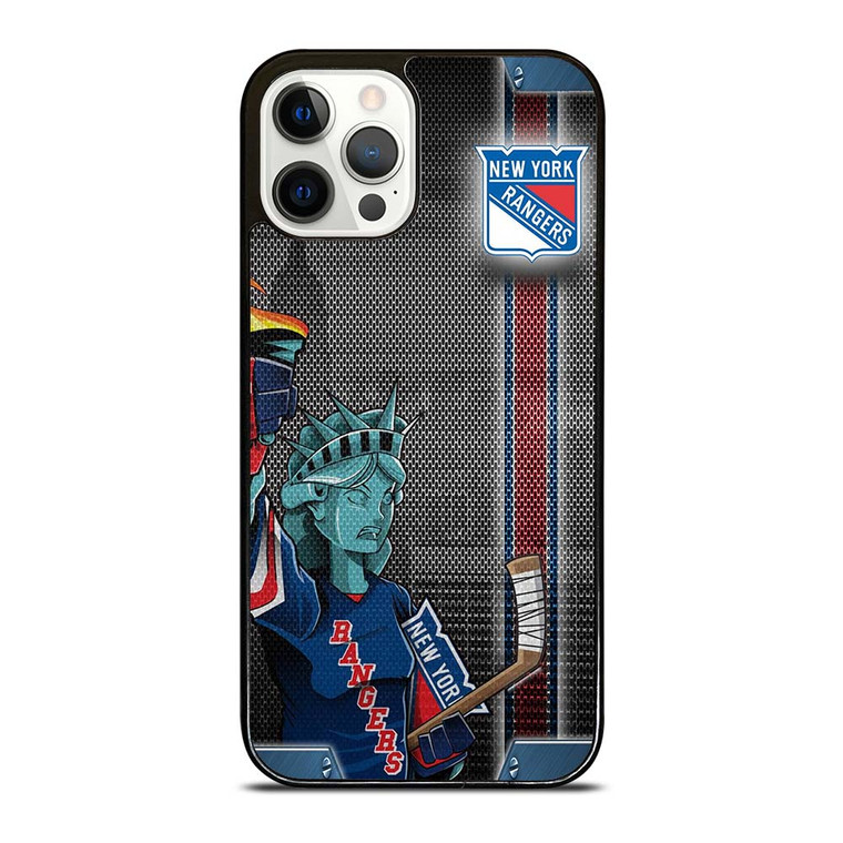 NEW YORK RANGERS NHL LIBERTY STATUE iPhone 12 Pro Case Cover