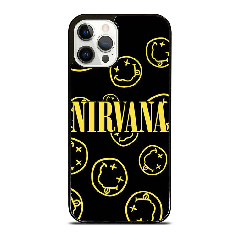 NIRVANA SMILEY COLLAGE iPhone 12 Pro Case Cover