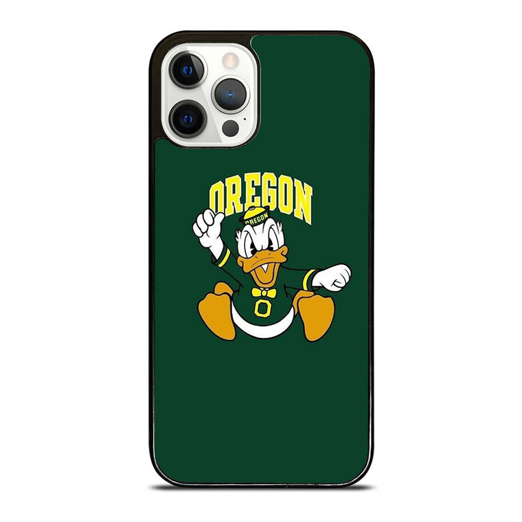 OREGON DUCKS LOGO DONALD DUCKS FOOTBALL ICON iPhone 12 Pro Case Cover
