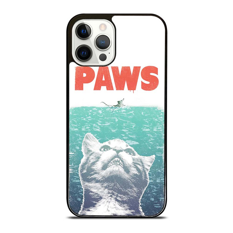 PAWS FUNNY JAWS CAT iPhone 12 Pro Case Cover