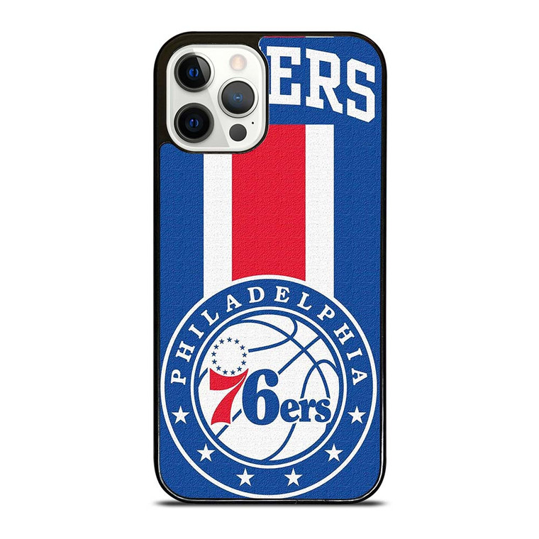 PHILADELPHIA 76ERS SIXERS LOGO iPhone 12 Pro Case Cover