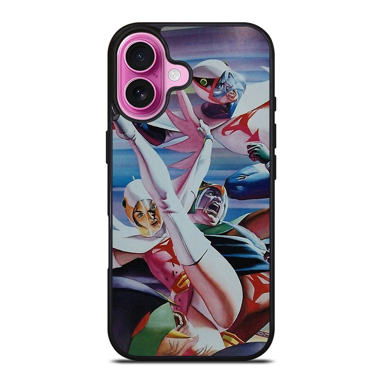 GATCHAMAN SCIENCE NINJA TEAM iPhone 16 Plus Case Cover GATCHAMAN SCIENCE NINJA TEAM iPhone 16 Plus Case Cover