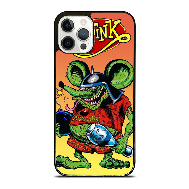 RAT FINK BOWLING iPhone 12 Pro Case Cover