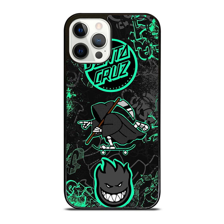 SANTA CRUZ SKATEBOARD GRIM REAPER iPhone 12 Pro Case Cover