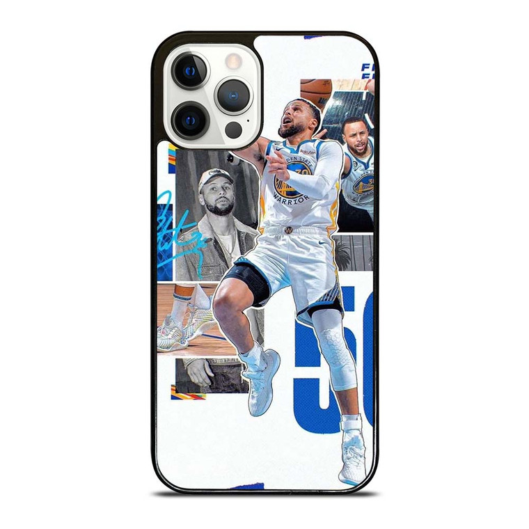 STEPHEN CURRY FIFTY GOLDEN STATE WARRIORS BASKETBALL iPhone 12 Pro Case Cover