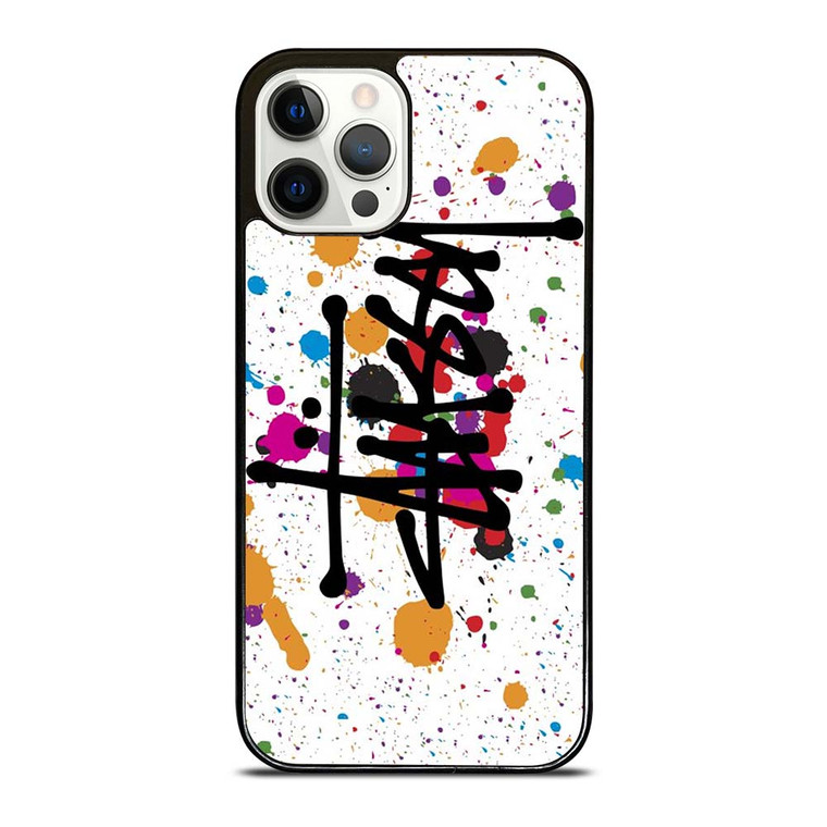 STUSSY ART LOGO iPhone 12 Pro Case Cover
