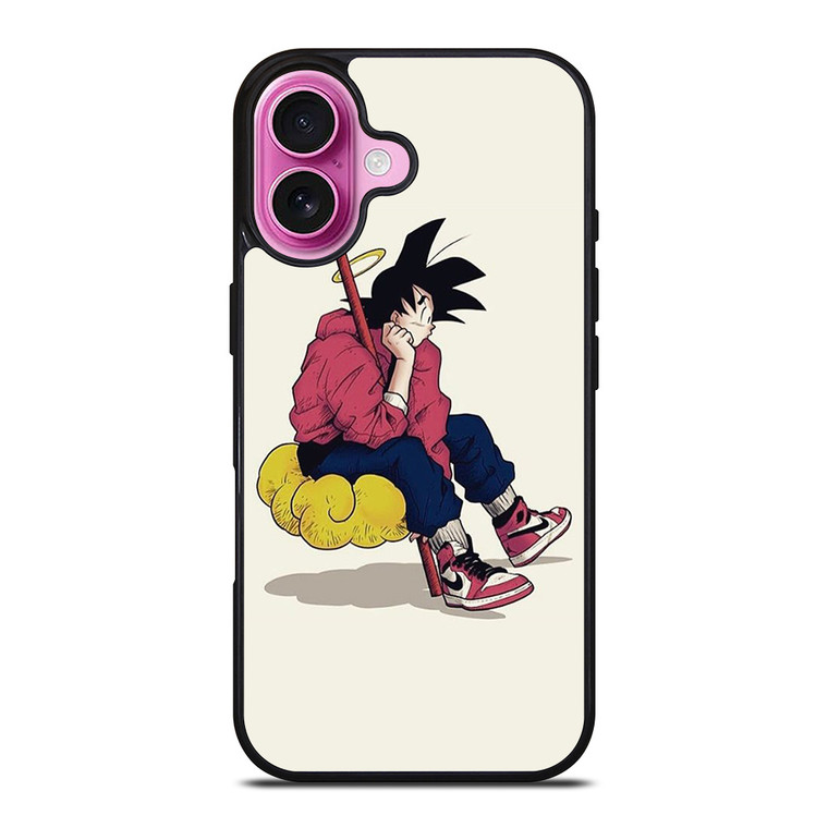 GOKU AIR JORDAN DRAGON BALL iPhone 16 Plus Case Cover