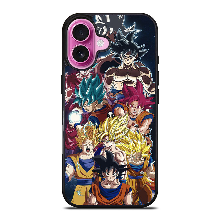 GOKU ALL SAIYAN DRAGON BALL SUPER iPhone 16 Plus Case Cover