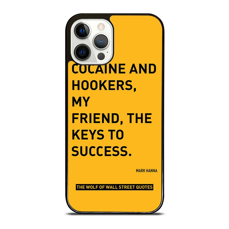 THE WOLF OF WALL STREET QUOTES iPhone 12 Pro Case Cover
